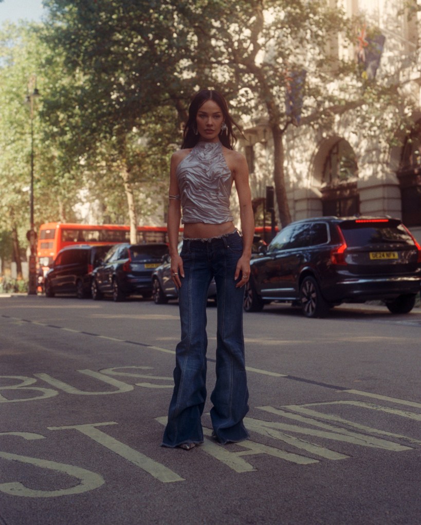 adele mathieu, photoshoot, london fashion week